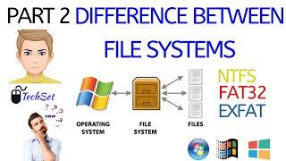 Difference between NTFS,FAT32,Exfat | NTFS Vs FAT32 Vs Exfat ? #2