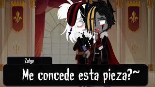 Me Concede Esta pieza?~//Meme//Slenderman x Zalgo //Pedido de una sub//Calaverita Negra ÖwÖ