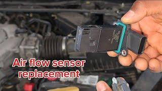 How to replace air flow sensor. Honda Accord