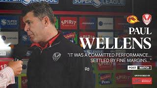 Paul Wellens reviews hard-fought win over Catalans in France