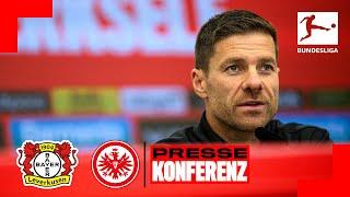 RE-LIVE: PK mit Xabi Alonso vor Bayer 04 Leverkusen  Eintracht Frankfurt | Bundesliga, 7. Spieltag