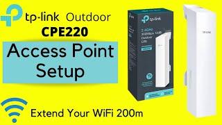 TP Link CPE220 / TP-Link CPE220 Access Point Configuration #horizoninfotech