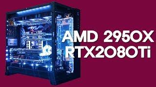 AMD 2950X + RTX2080 Ti 커스텀 수냉 PC - 동관 빌드 컴퓨터