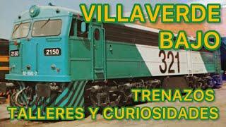 Reportaje de TRENES y LOCOMOTORAS en Villaverde Bajo train videos Europe FERROCARRIL Español Renfe