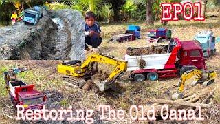 The Borey RC group is restoring the old canal to make it bigger and cleaner. EP01