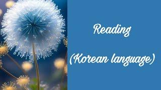 Reading (Korean Language)