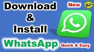 How to Download and Install WhatsApp Mobile App [New]