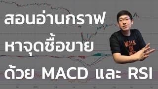 สอนอ่านกราฟหาจังหวะซื้อขายด้วย MACD และ RSI