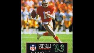 NFL Sports Talk Football '93 (Sega Genesis) - New York Giants at San Francisco 49ers