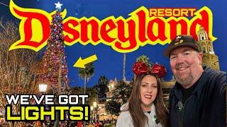 LATE NIGHT DISNEYLAND & DCA! Christmas Countdown Continues-Set up in the Parks! Dinner, Rides & Fun!