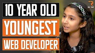 Amna Shahzad 10 Years Old Youngest Web Developer in Pakistan | Raftar Podcast