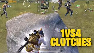 Insane 1v4 Clutches | JAMES GAMING | PUBG MOBILE