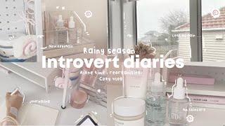 Introvert diaries *VLOG* ⋆౨ৎ˚⟡˖ || rainy season, alone time , reorganising,