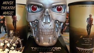 Terminator Dark Fate T-800 Popcorn Bucket and Topper Movie Theater Merch