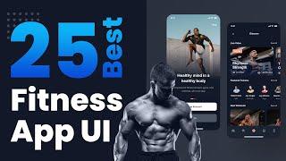 Best 25 Fitness App UI Design | Fitness App UI Design | Fitness App Ideas | UI Inspiration Part 1