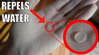 How To Make Your Hands Hydrophobic! (Water Repellent)