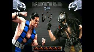 Mortal Kombat 3 Sub-zero playthrough with cheats (Super Nintendo)