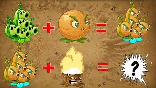 Plants vs Zombies 2 Fusion - Plants Max Level Power Up - Team Plants Pea Pod vs Citron vs Torchwood