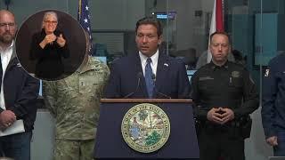 Ron DeSantis gives update on Hurricane Milton as powerful Cat. 4 storm looms less than 300 miles …