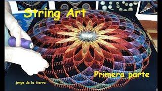 string art illuminati o flor de la vida por jorge de la tierra primera parte