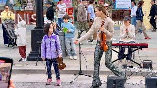 Unexpected Duet with a Little Violinist Brings Everyone to Tears