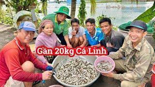 Gần 20Kg Cá Linh Gửi Về Bến Tre và Tiền Giang • Bữa Cơm Đạm Bạc Chia Tay Team Út Quang