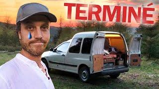 DERNIER road trip avec Miss White, mais on la rend IMMORTELLE ! fourgon van aménagé et vanlife