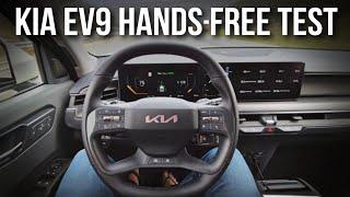 Kia EV9 Hands-Free Driving Test! How Long Can It Go?