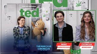 Max Burkholder and Giorgia Whigham Dish on 'Ted' Prequel