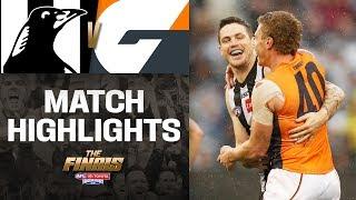 Collingwood v GWS Highlights | First Preliminary Final, 2019 | AFL