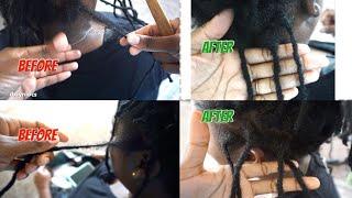 LASTING LOC REPAIR NO ADDED HAIR | SEMI FREEFROM DOs & DONTs | NBN DAY 9