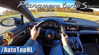 2021 PORSCHE PANAMERA TURBO S 630HP POV Test Drive by AutoTopNL