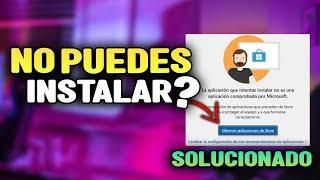 No puedo instalar programas en Windows 11| Solución 2024-2025-2026