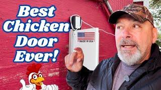 Best Chicken Door Ever! Made In The USA! #homestead #chicken #coop