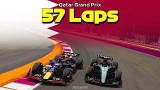 F1 24 - 100% Race Qatar w/ Hamilton | #QatarGP 