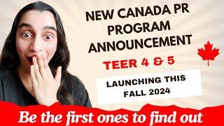 NEW Canada Federal PR Program Announcement for TEER 4 & 5 Occupations | ZESTE IMMIGRATION 