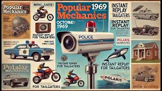 Popular Mechanics October 1969: Trooper TV, Mini Bikes, and High-Tech Innovations of the Past