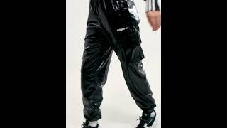 ADIDAS Originals Shiny Nylon Cargo Track-Pants Wetlook Black Women | JD Sports