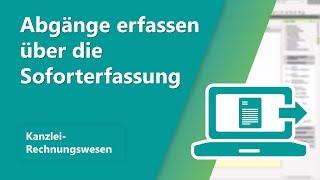 Anlagenbuchführung: Abgänge über die Soforterfassung erfassen