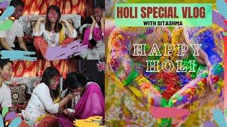 Holi Vlog || Holi  celebration with family || Holi 2022