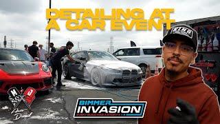 DETAILING AT A CAR EVENT | BIMMER INVASION | MJDETAIL