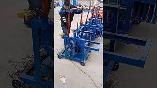 how to make standard cement bricks#shorts#block making machine#blocks #brick