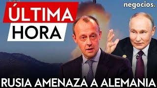 ÚLTIMA HORA | Rusia amenaza a Alemania: el uso de misiles Taurus contra infraestructuras le implica