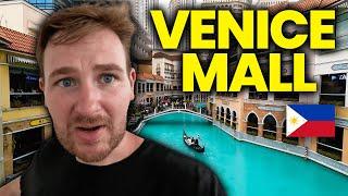 VENICE GRAND CANAL MALL  An INCREDIBLE Experience in the Philippines