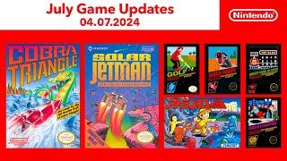 NES – July 2024 Game Update – Nintendo Switch Online