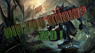 Zed - Did You Know? EP 3 - League of Legends