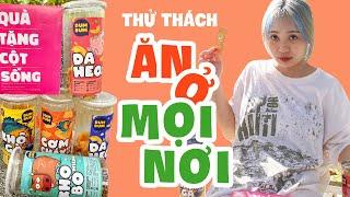 Thực hiện Thử Thách ăn Mọi Lúc Mọi Nơi | Tiểu Màn Thầu #shorts