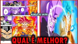 AS DIFERENÇAS DO ANIME PARA MANGA DE DRAGON BALL SUPER. SAGA UNIVERSO 6