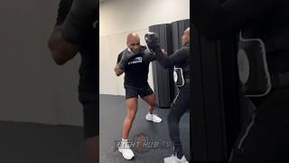 Mike Tyson SCARY pad work for Jake Paul in day 2 of training