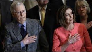 Pelosi and McConnell falls - a tarot reading